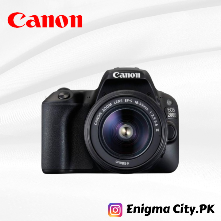 Canon 200D Dslr Camera With 18 - 55mm Lens | Best Dslr Award