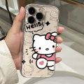 Couples Cute KT cat Case For ITEL P55 5G Phone Case. 