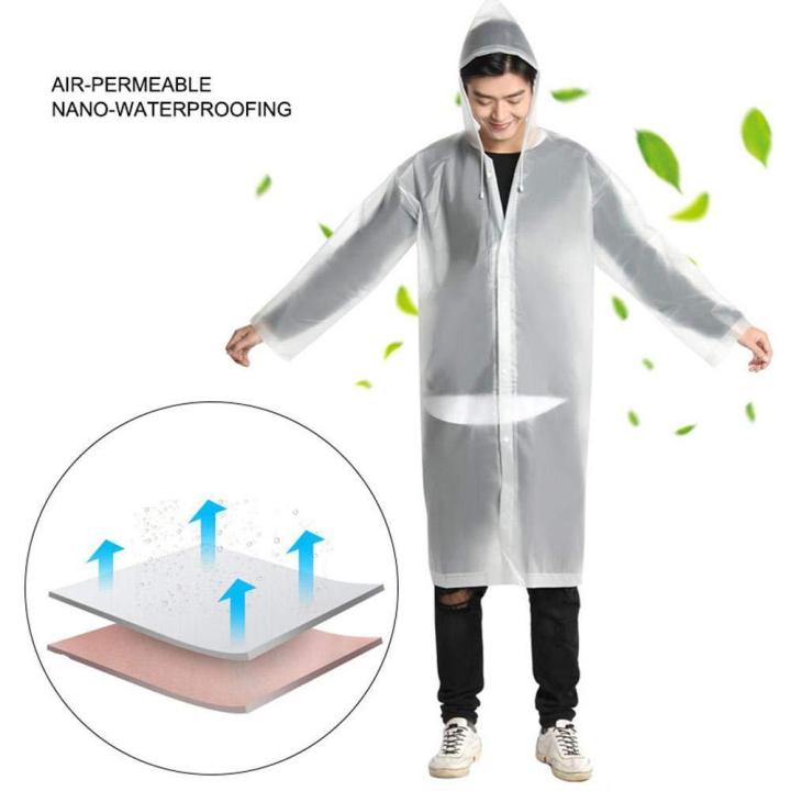 Outdoor%20Raincoat%20Portable%20Rain%20Poncho%20Adult%20Non-disposable%20Transparent%20Hoodie%20EVA%20Waterproof%20Raincoats.%20-%20Image%203