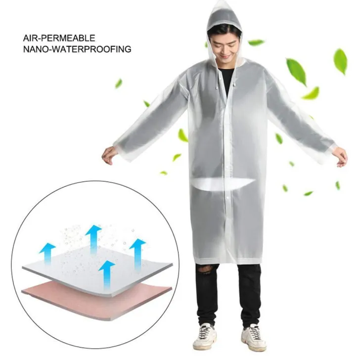 Outdoor%20Raincoat%20Portable%20Rain%20Poncho%20Adult%20Non-disposable%20Transparent%20Hoodie%20EVA%20Waterproof%20Raincoats.%20-%20Image%203