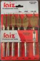 6 PIC FLAT WOOD DRILL BIT SET GOLDEN. 