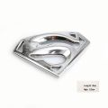 Superman Metal 3D ( Silver ) Chrome Auto Logo Badge Metal Car Sticker Emblem Car Styling Accessories Motorcycle Auto Stickers. 