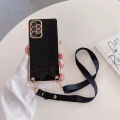 Crossbody Lanyard Plating Case For Oneplus 9 10 11 Pro Ace 2 V 2v 9r 8t 9 R 10r 10T Cord Silicone Back Cover One Plus 9pro 10pro PCardiaCP. 