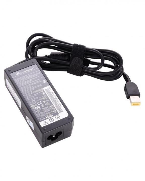 Square Pin Laptop Charger - 65W - Black