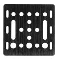 3D Printer Part V-Slot Gantry Plate 20Mm Black Sand Blasting. 