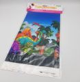 DINOSAUR THEME TABLE COVER ( 108 CM X 180 CM ). 