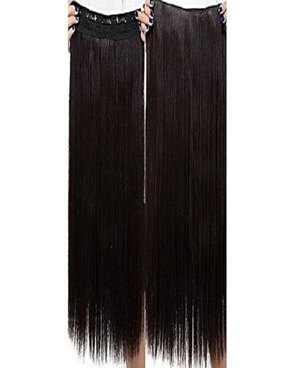 Straight Hair Extension - Natural Brown