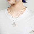 Skyrim Unicorn Fox Crane Pendant Necklace Women Girls Stainless Steel Animal Choker Chain Statement Jewelry. 