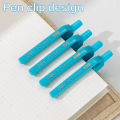 Deli - EQ02130-Xtream Retractable Ball Point Pen((12Pens/Box) - Blue. 