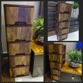 Plastic Storage Cabinet 4 Drawers, Multipurpose Drawers. 