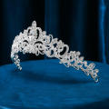 Diadema Crown Headwear Pearl Headwear Rhinestone Hairband Maiden Pearl Crown Headwear Pearl Crown Headwear. 