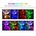 Night Light Starry Sky Projector Baby Light 360° Rotation LED Star Light Lamp Starry Sky Projector with 8 Color Lights Projection Perfect Gift for Babies and Children. 