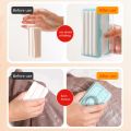 Multifunctional Soap Dish Hands-free Foam Box With Sponge Roller Drain Household Rub-free Laundry Soap Box Bathroom Shower Box. 