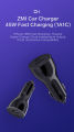 Xiaomi ZMI 45W Fast Charging Car Charger (USB Type-C + USB Type-A Port) + PD. 