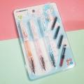 CHREN Transparent Little Girl Cute Fountain Pen Set CR-6178. 