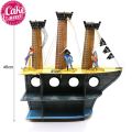 【shengxiong6525】Delicate Original Pirate Ship Cartoon Cake Rack Cupcake Stand Fo Cake Party Birthday Party Cake Display Decorations Lovely Gift. 