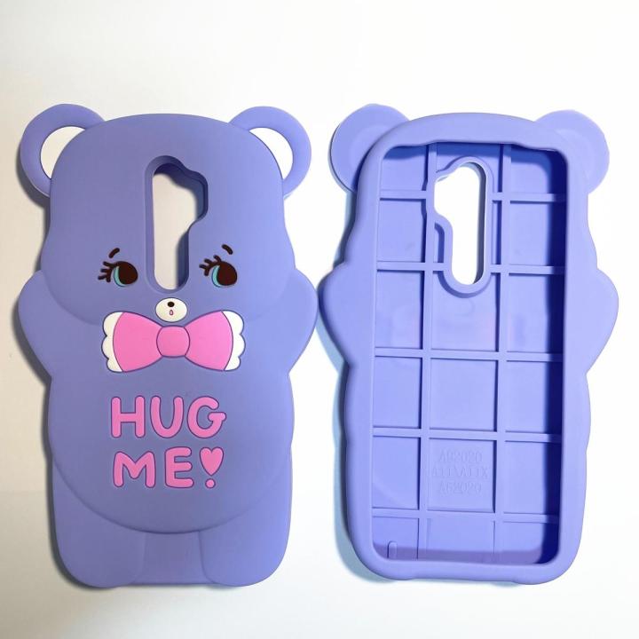 For OPPO A5 2020 Case Cartoon Lovely Cute Bow Bear Stitch Tiger Shape Silicone Soft Shell Cases For OPPO A9 2020 Case Cover