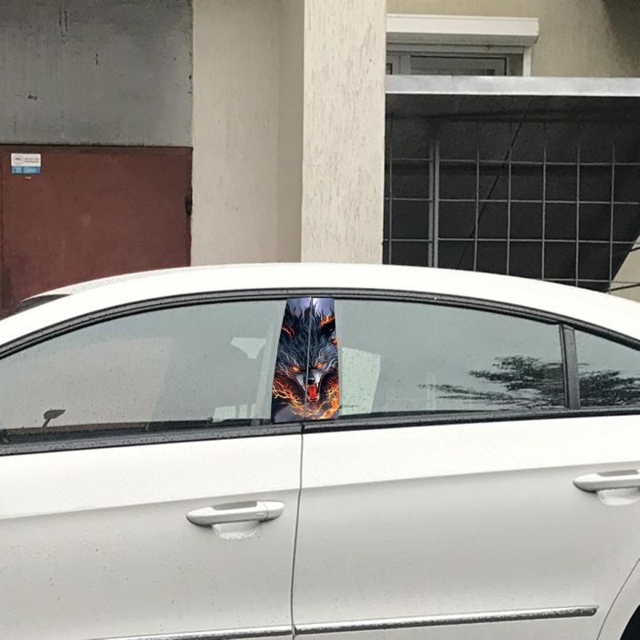 1%20Pc%20Exterior%20Door%20Window%20Pillar%20Posts%20,Car%20Center%20Column%20Sticker%20%7C%20Car%20door%20Pillar%20Sticker,%20Black%20Wolf%20Sticker%20For%20Car%20-%20Image%202