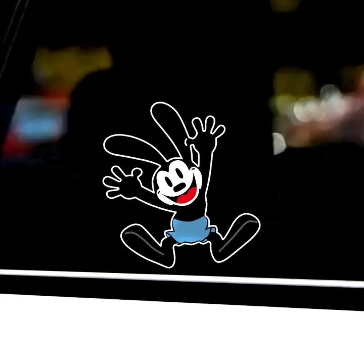 Oswald%20Mickey%20Cartoon%20Stickers%20Jialing%20Retro%20Motorcycle%20Lucky%20Rabbit%20Anime%20Electric%20Car%20Helmet%20Stickers%20-%20Image%202