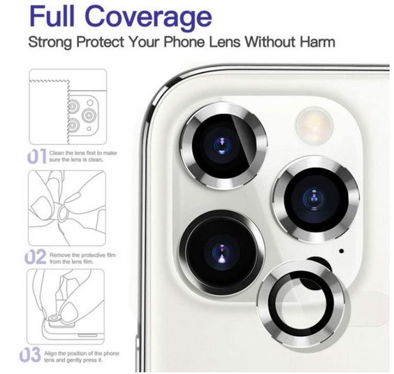 Camera%20Lens%20Protector%20For%20iPhone%2012%20Pro%20Max%20Metal%20Full%20Cover%20Tempered%20Glass%20Circle%20Screen%20Camera%20Protection%20-%20Image%209