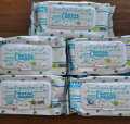 Royal Ozone Premium Soft Cream Wipes Imported Made Pack Of 5. 