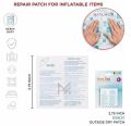 Inflatable Swimming Pool Puncture Repair Patch of PVC, Wet Set Plastic Repair Patch, Suitable to Repair Other Similar Inflatable Products Like Ring, Float, Boat, Mattress Toy, etc. 