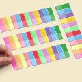 Florescent neon stickers multicolored,bookmark stickers for your notes, books indexing write able, Documents indexing & bookmark Quality product sticky notes  Pack of 3  bookmark stickers. 