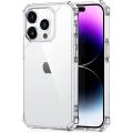 Iphone 14 , 14 plus, 14 pro , 14pro max , Protective Transparent Jelly Silicon Back Cover , Anti Resistant Anti shock case premium quality. 