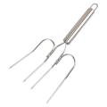 Turkey Claw Fork Non-Slip Poultry Roast Lifting Fork Meat Claw. 