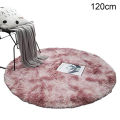 Soft Round Fluffy Area Rug Plush Carpet Living Room Floor Mat Home Decoration. 