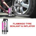 Flamingo Tire Sealant & Inflator – 450 ml. 