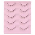 Lower Eyelashes - Under Eye Lashes - Faux Mink, Natural Effect - Eyes Lashes Extension - Eyes Makeup - Beauty Tools - False Eyelashes - Fake Eyes Lashes - Eye Bottom Lashes. 
