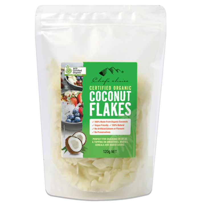 Organic Coconut Flakes 120g | Daraz.pk
