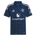 Man United Away T-shirt and Shorts Football Kit new design 2024/2025 Adults and Kids Sizes Available. 