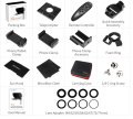 FeelWorld TP10 Portable Folding Teleprompter for Smartphone/Tablet/DSLR (10″). 