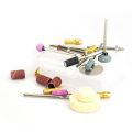 10W Hobby Craft Mini Drill Grinder Rotary Tool Set Modeling Polishing Drilling - Green. 