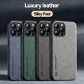 AnDyH For Huawei P60 / P60 Pro Phone Case Skin Feel Leather Soft Silicone All Inclusive Lens Cover Casing. 
