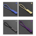 20pcs Zipper Pull Puller End Fit Rope Tag Replacement Clip Zip Cord Tab Cologo. 