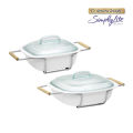 CorningWare® SimplyLite™ 6-Piece Bakeware Set. 