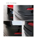 Car Bumper Protector Rubber Strips, Carbon Fibre Front and Rear Side Bumper Guard Cover for SUV MPV Pickup Truck, 2 Pcs. 