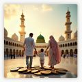 Umrah Saving Box - Wooden Umrah Saving Box - 280 Days Savings Plan - Islamic Halal Money Jar for Hajj & Umrah - Daily Pilgrimage Savings Tracker - Gift for Muslims Money Saving Box. 