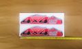 Toyota vigo exterior side stickers ultimate road 02 pcs. 