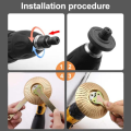 5 pieces/set desi Electric Drill Conversion Angle Grinder with metal cutting disk Connecting Rod for Metal Handle Holder Adapter Cutting Disc Polishing Wheel Electric drill accessories drill converter drill convert into grander Drill extension rod Drill e. 