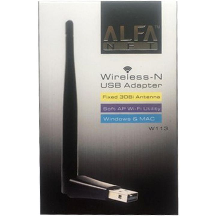 ALFA NET W113 WIFI 3DBI ANTENNA WIRELESS