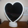Magic Mirror Photo Heart Shape Frame. 