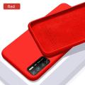 【Sroof】Liquid Silicone Infinix Note 7 Lite Macaron Candy Color TPU Shockproof Soft Phone Case Shell Protector Cover. 