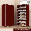 Shoe rack ,shoe rack oganizer, shoe rack organizer plastic with cover , shoes racks cabinet with door ,shoe storage cabinet,folding shoes rack organizer, dust proof shoes rack in coffee and wine color. 