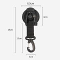 Outdoor Travel Suction Hook Portable Heavy-duty Suction Cup Hook Carabiner for Camping Strong Load-bearing Hanging Accessory for Outdoor Activities Suction Cup Buckle. 