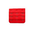 Bra Extenders 3-Hooks for Women - Increases Band Size 0.5-2 Inches, Black, Skin, Red, Pink. 
