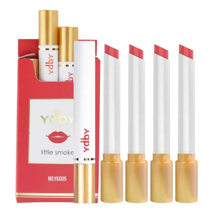 4pcs%20Little%20Smoke%20%20Cigarette%20Lipstick%20Matte%20Long%20Lasting%20touch%20colors%20Set%20-%20Image%202